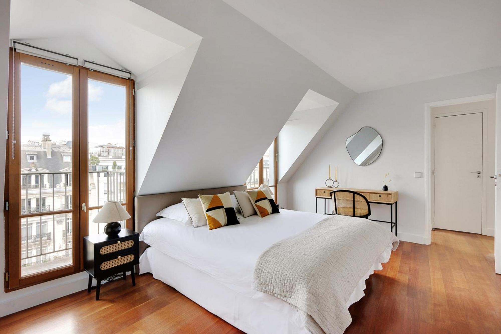 Eiffel Tower View Apartment Paris Exterior photo